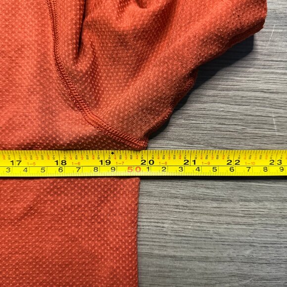 Lululemon Men's Metal Vent Tech Short-Sleeve Shirt - Dark Orange - Picture 7 of 8